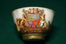 Meissen porcelain emblazoned with the arms of Don Luigi e Branciforte