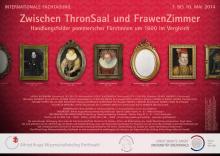 'Zwischen ThronSaal und FrawenZimmer' Conference